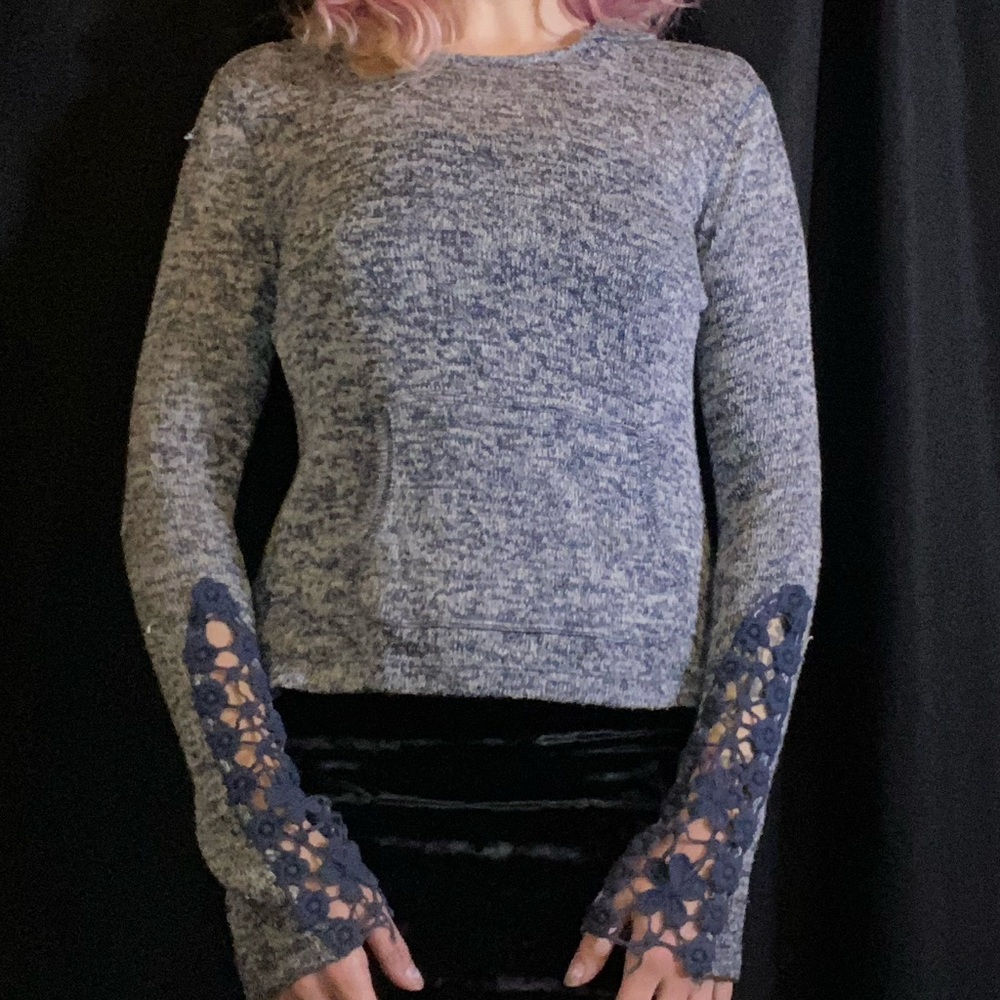 Blue sweater